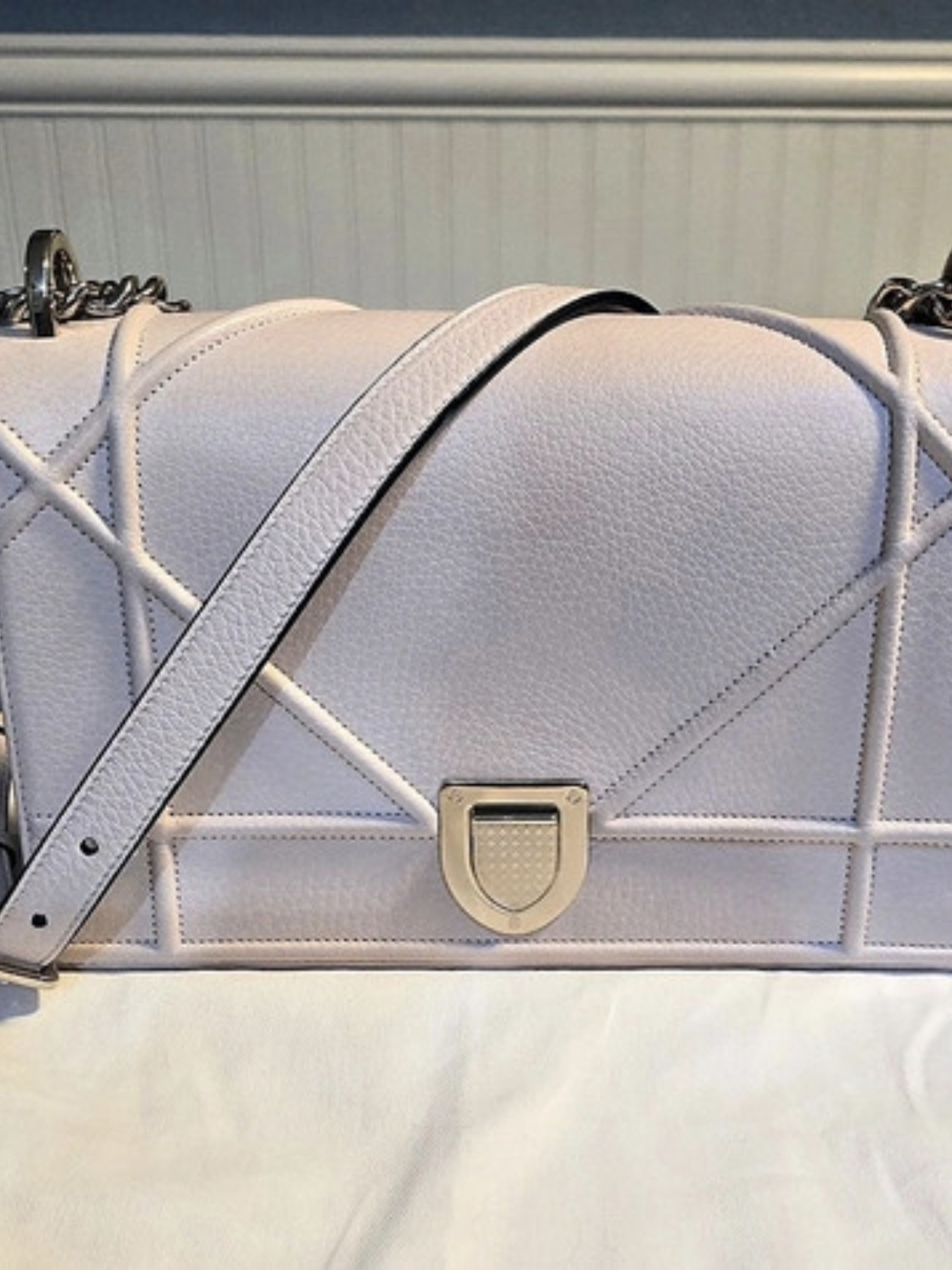 Christian Dior Diorama Shoulder Bag in Pink
